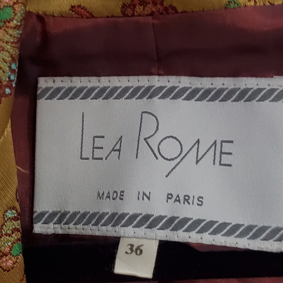 LEA ROME Paris Asian Print Blazer - Picture 5 of 5